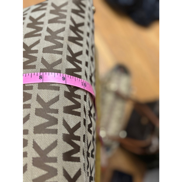 Women's Michael Kors Brown Tote Bag Large - Picture 6 of 8